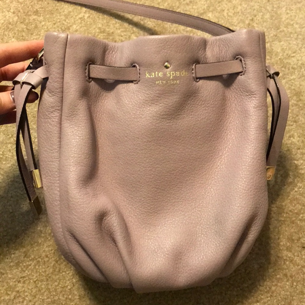 Lavender Bucket Crossbody Kate Spade Purse